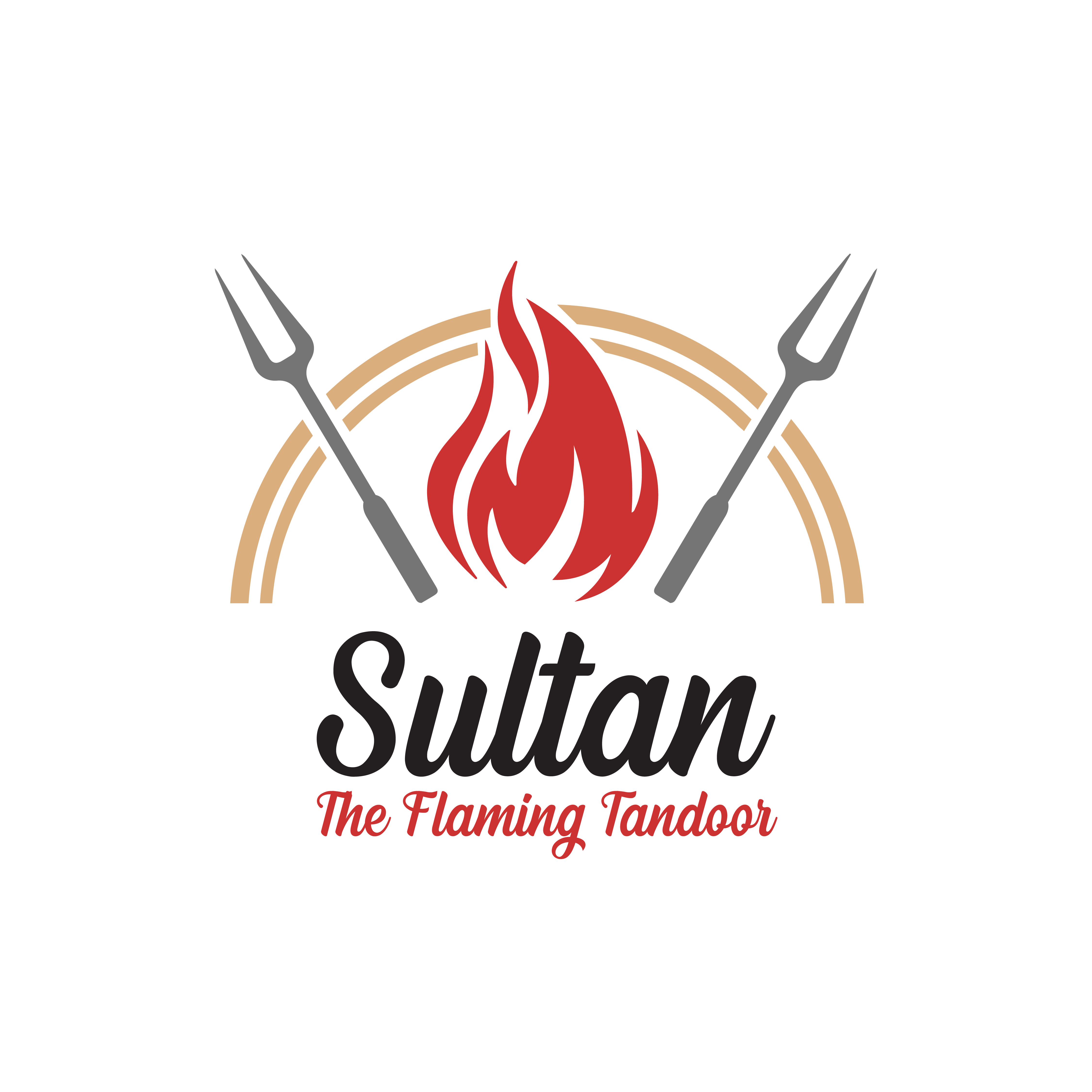 Sultan The Flaming Tandoor Logo - Indian & Pakistani Restaurant
